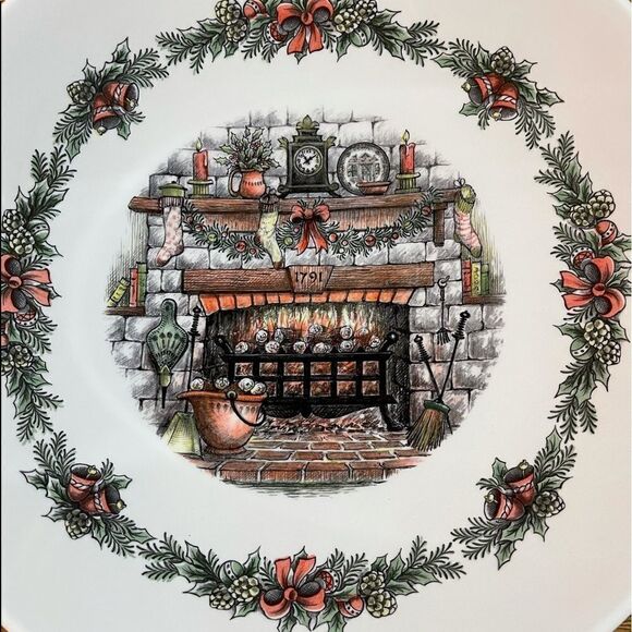 Royal Stafford “Christmas Eve” large Pasta bowl NWT - Picture 3 of 6